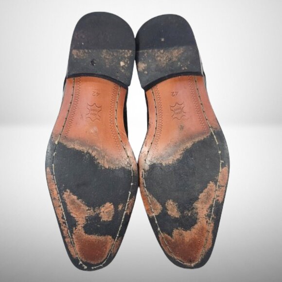 Georgio Armani Men's Derby Croco Leather Shoes - Size: 42 - Picture 14 of 14